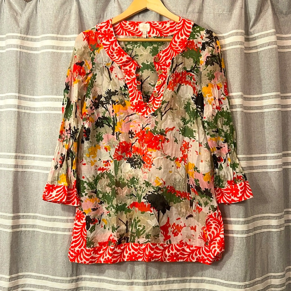 Milly | Cabana Tunic & Cover Up | Cotton & Silk